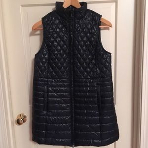 Talbots navy vest